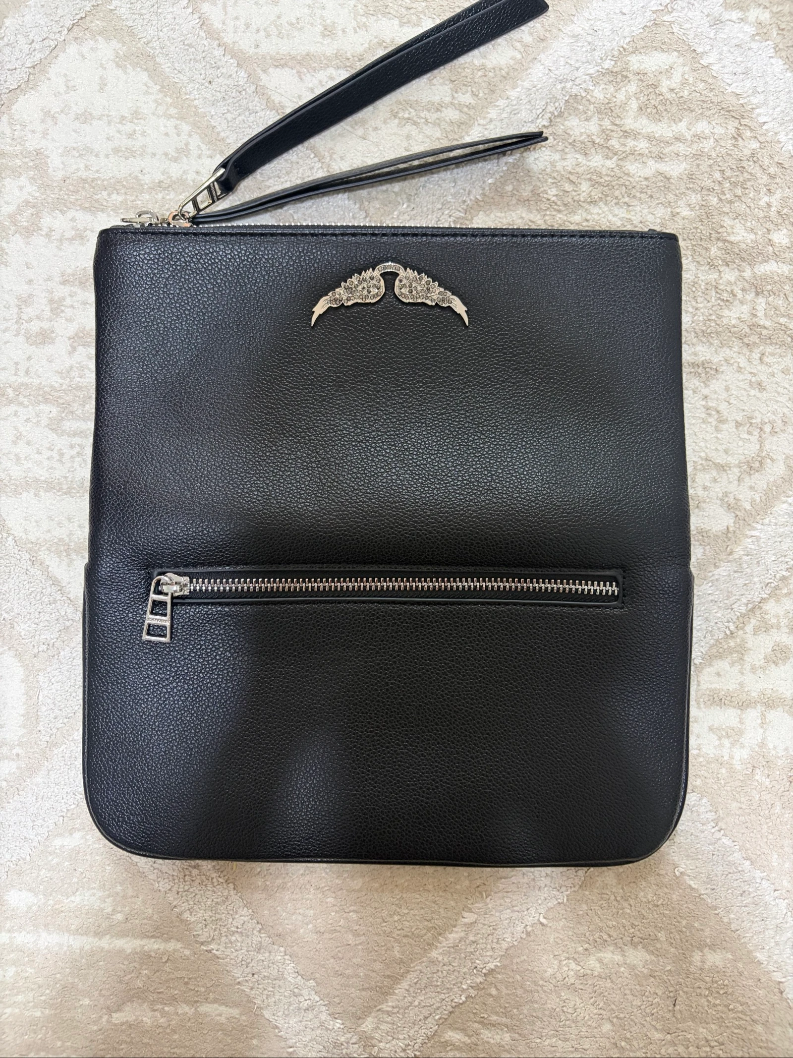 Zadig et Voltaire Rock Clutch Black – photo 9